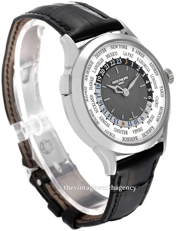 Patek Philippe World Time 5230G-014 38.5mm White gold White and Gray 3