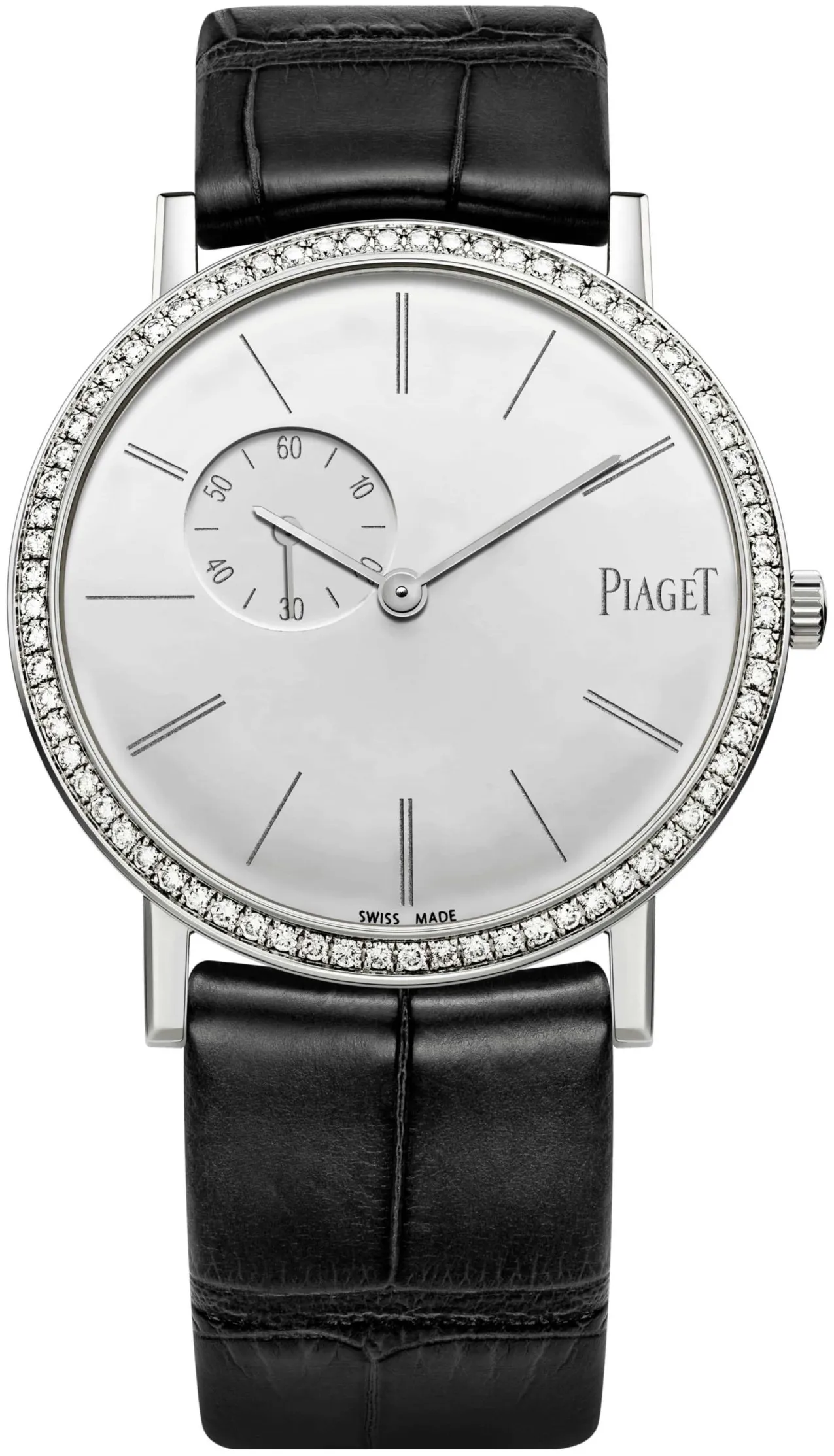 Piaget Altiplano G0A39106 34mm White gold and 18k white gold Silver , White