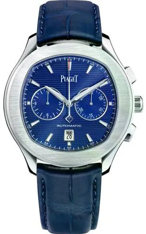 Piaget Polo S G0A43002 42mm Stainless steel Blue