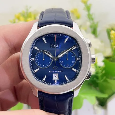 Piaget Polo S G0A43002 42mm Stainless steel Blue