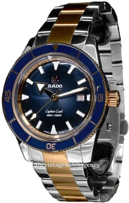 Rado Captain Cook R32137203 42mm Stainless steel Blue