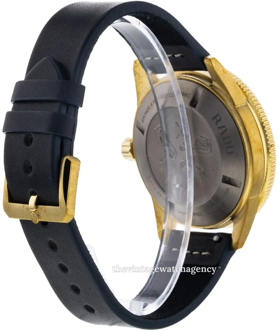 Rado Captain Cook R32504205 42mm Brushed/polished bronze Blue 2