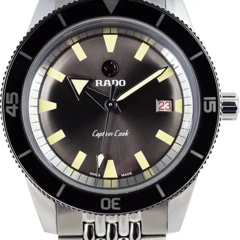 Rado Captain Cook R32505305 42mm Stainless steel Brown