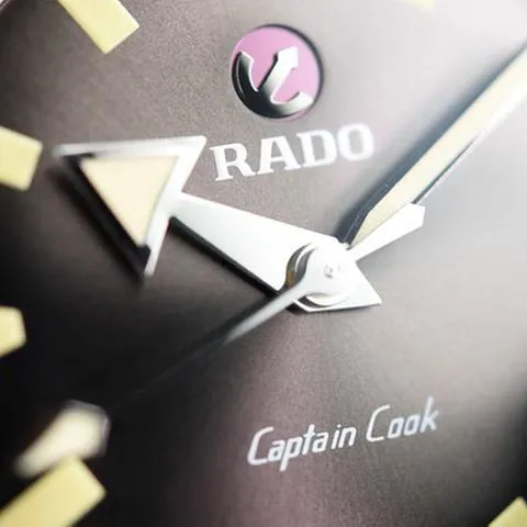 Rado Captain Cook R32505305 42mm Stainless steel Brown 4