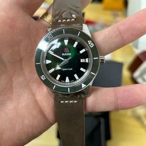 Rado Captain Cook R32505315 42mm Stainless steel Green