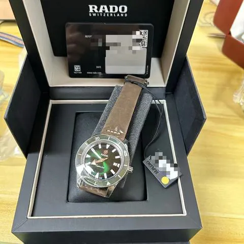 Rado Captain Cook R32505315 42mm Stainless steel Green 2