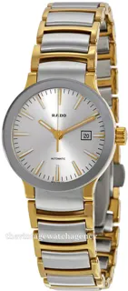 Rado Centrix R30530103 Brushed/polished gold toned steel Silver