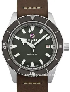 Rado HyperChrome Captain Cook R32505019 Ceramic and Stainless steel Gray