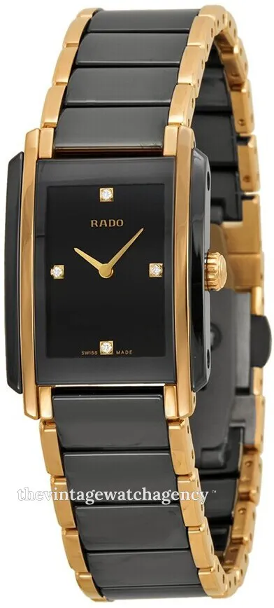 Rado Integral R20612712 Rose gold and Black ceramic Black