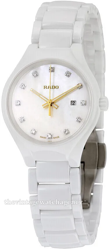 Rado True R27061902 30mm Ceramic White