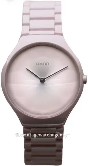 Rado True R27120402 39mm Pink ceramic Pink