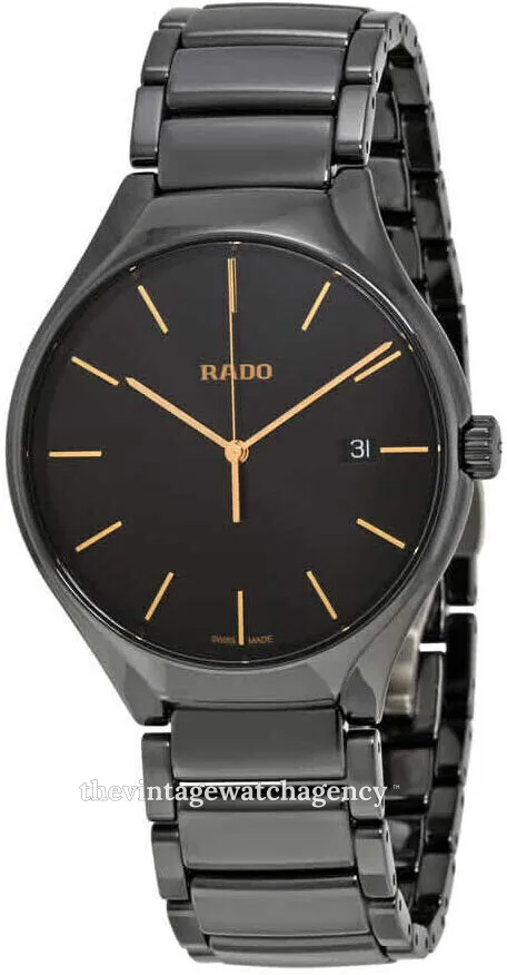 Rado True R27238162 40mm Ceramic Black