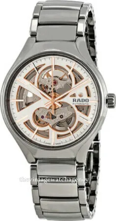 Rado True R27510102 40mm Brushed/polished ceramic dial