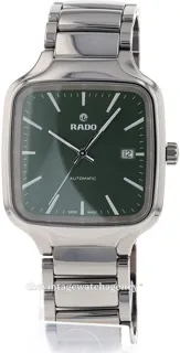 Rado True Square R27077312 Ceramic Green