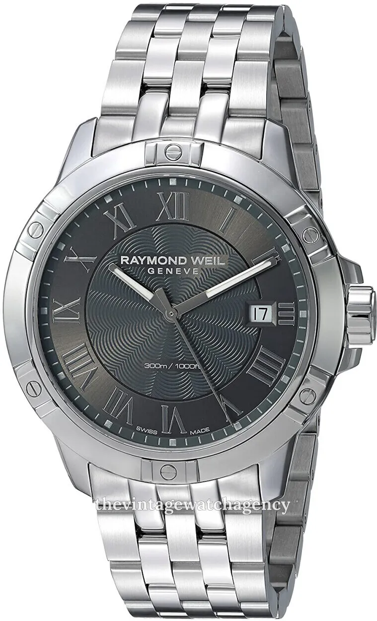 Raymond Weil Tango 8160-ST-00608 41mm Stainless steel Gray