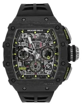 Richard Mille RM 011 RM 11-03 50mm Carbon fiber Skeletonized