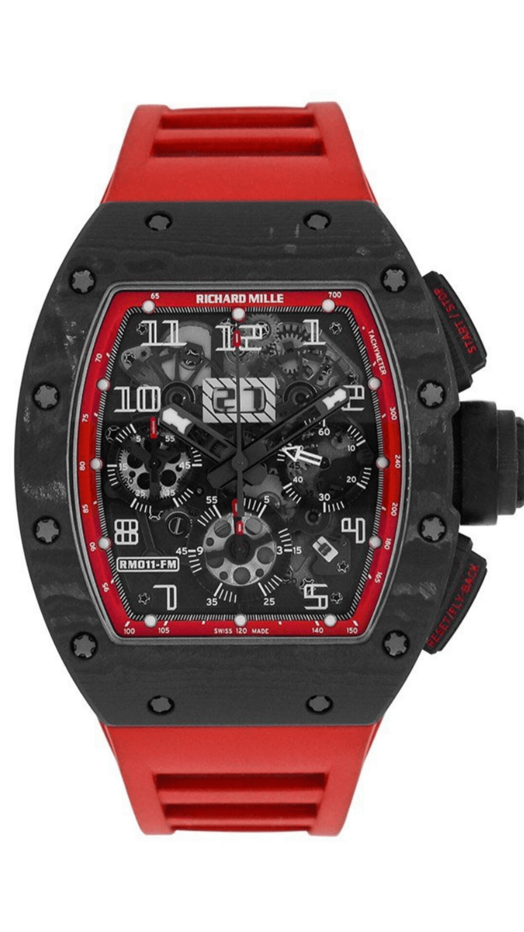 【日本製】 Skeletonized carbon NTPT 011 RM Mille Richard USA Dealer | 時計