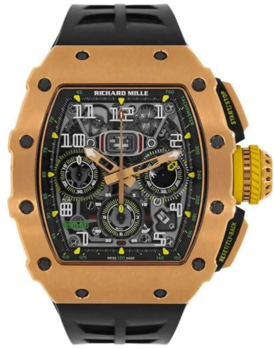 Richard Mille RM11-03 42mm Rose gold Gray