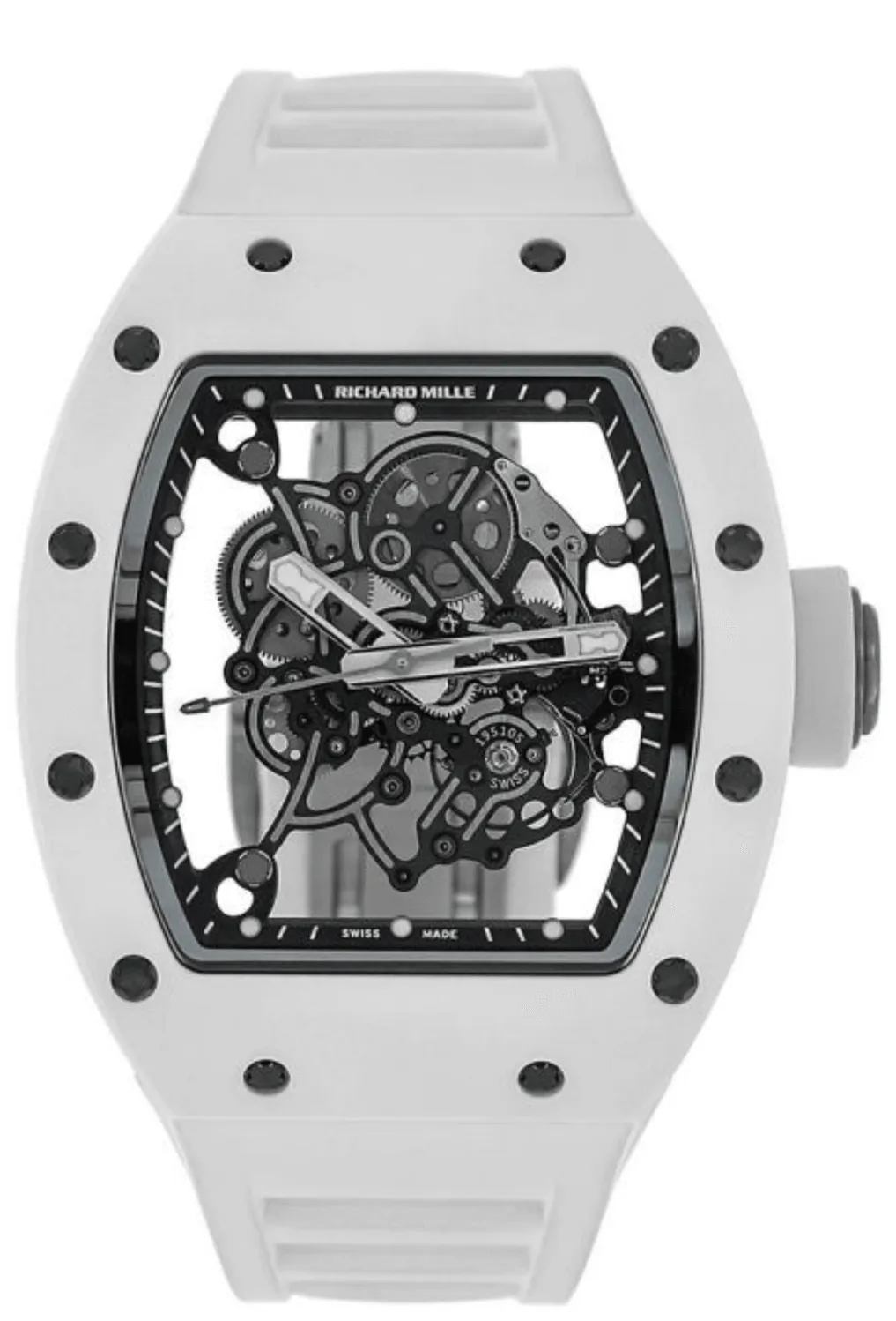 Richard Mille RM55 Bubba Watson 50mm Ceramic Transparent