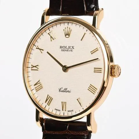 Rolex Cellini 5112/8 31.5mm Yellow gold White 1