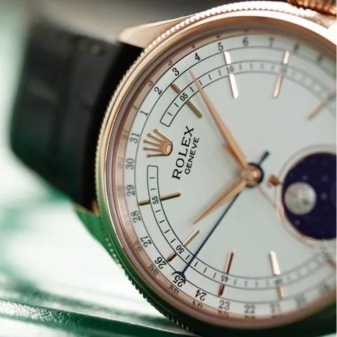 Rolex Cellini Moonphase 50535 39mm Rose gold White 3