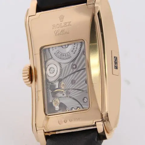 Rolex Cellini Prince 5442/5 26.5mm Rose gold Black 5