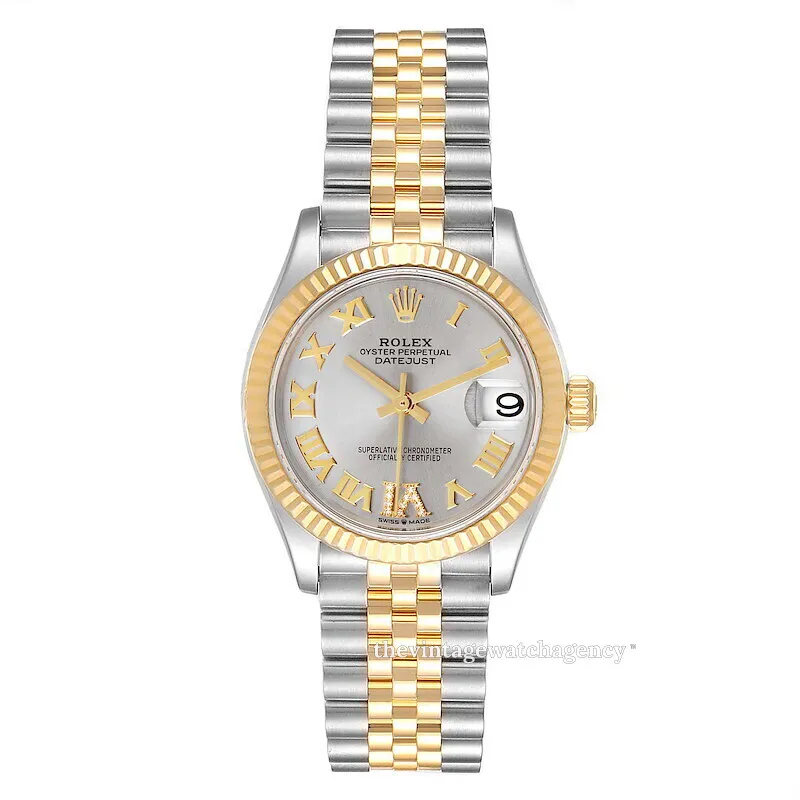 Rolex Datejust 31 278273-0004 31mm Yellow gold and Oystersteel Silver