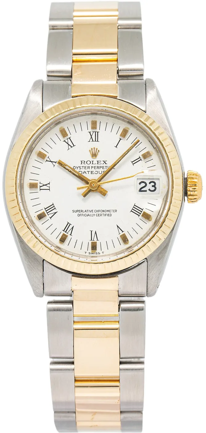 Rolex Datejust 31 6824 31mm Stainless steel White