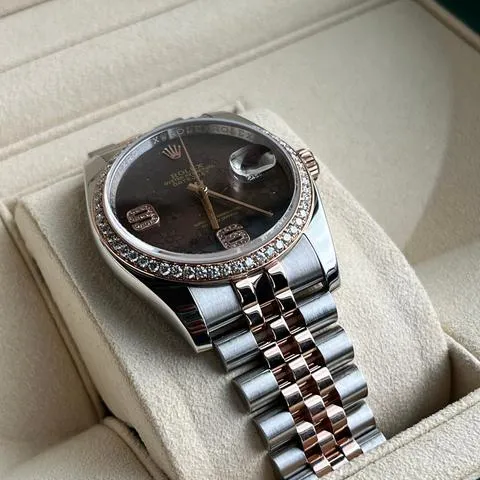 Rolex Datejust 36 116201 36mm Stainless steel Brown 3