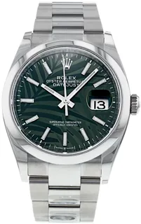 Rolex Datejust 36 126200 Stainless steel Olive green