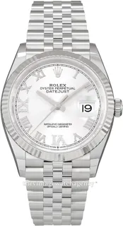 Rolex Datejust 126234-0029 White gold and Stainless steel Silver