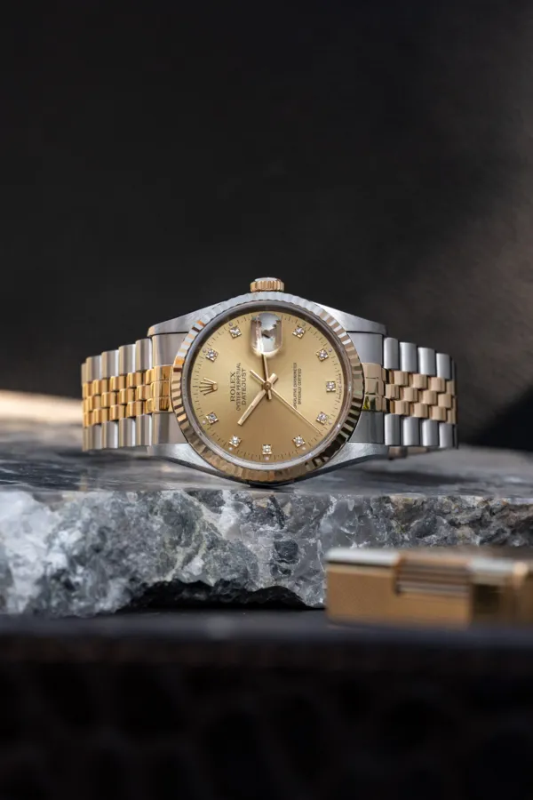 Rolex Datejust 36 16233 36mm Yellow gold Champagne 2