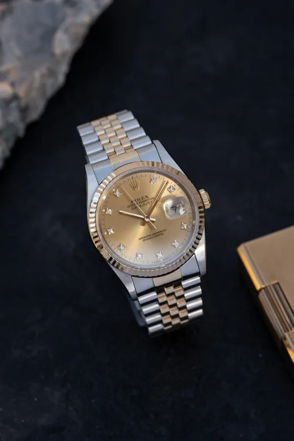 Rolex Datejust 36 16233 36mm Yellow gold Champagne 3