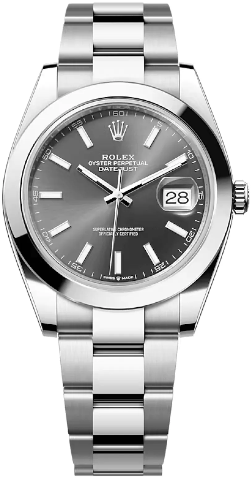 Rolex Datejust 41 126300-0007 41mm Oystersteel Gray