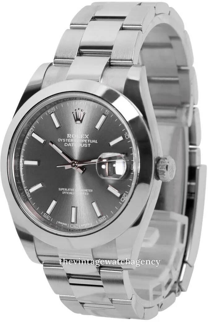 Rolex Datejust 41 126300-0007 41mm Oystersteel Gray 1