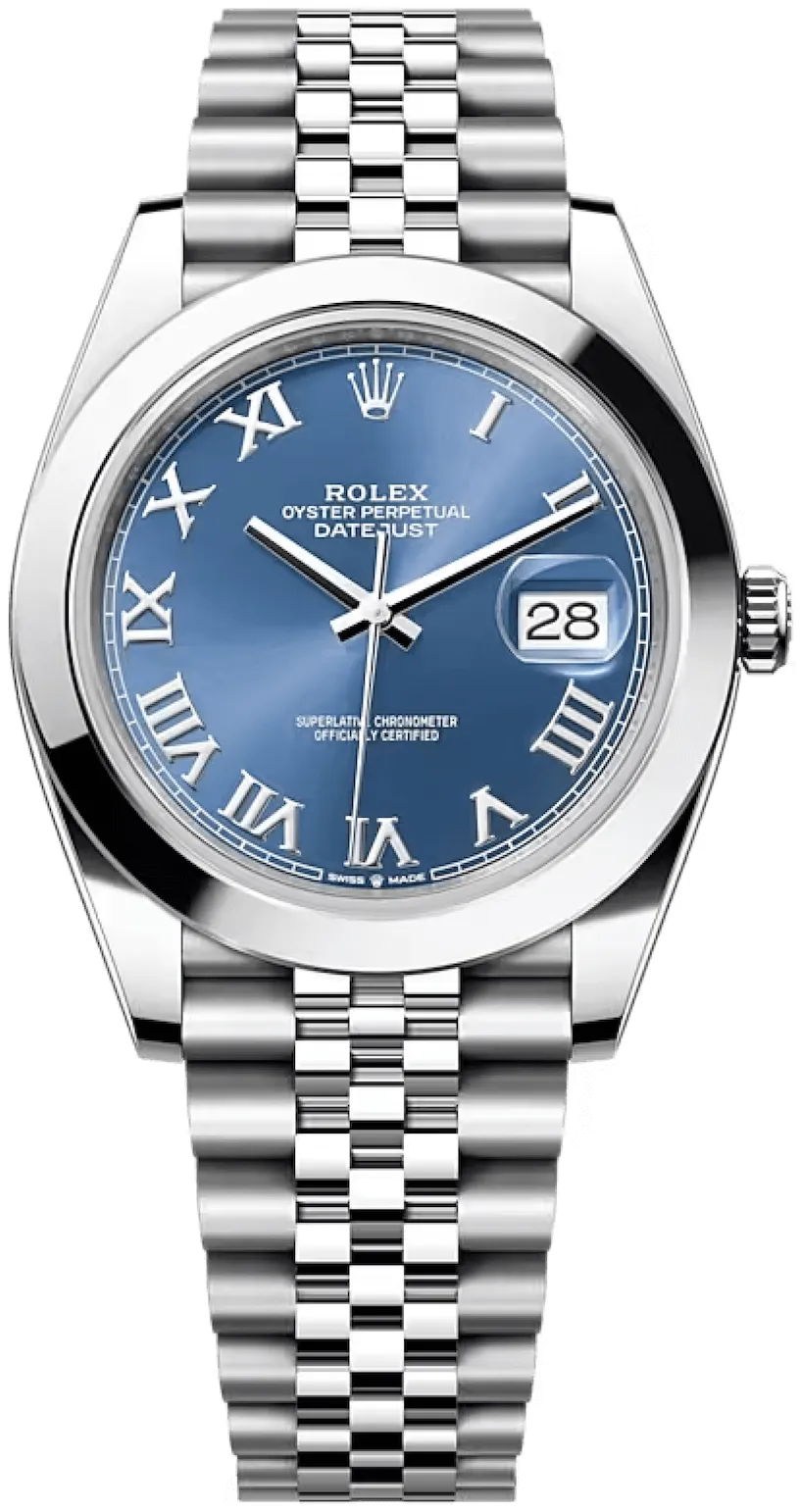 Rolex Datejust 41 126300-0018 41mm Oystersteel Blue