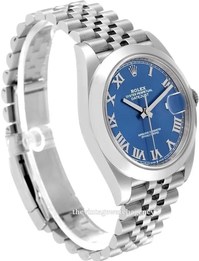 Rolex Datejust 41 126300-0018 41mm Oystersteel Blue 3