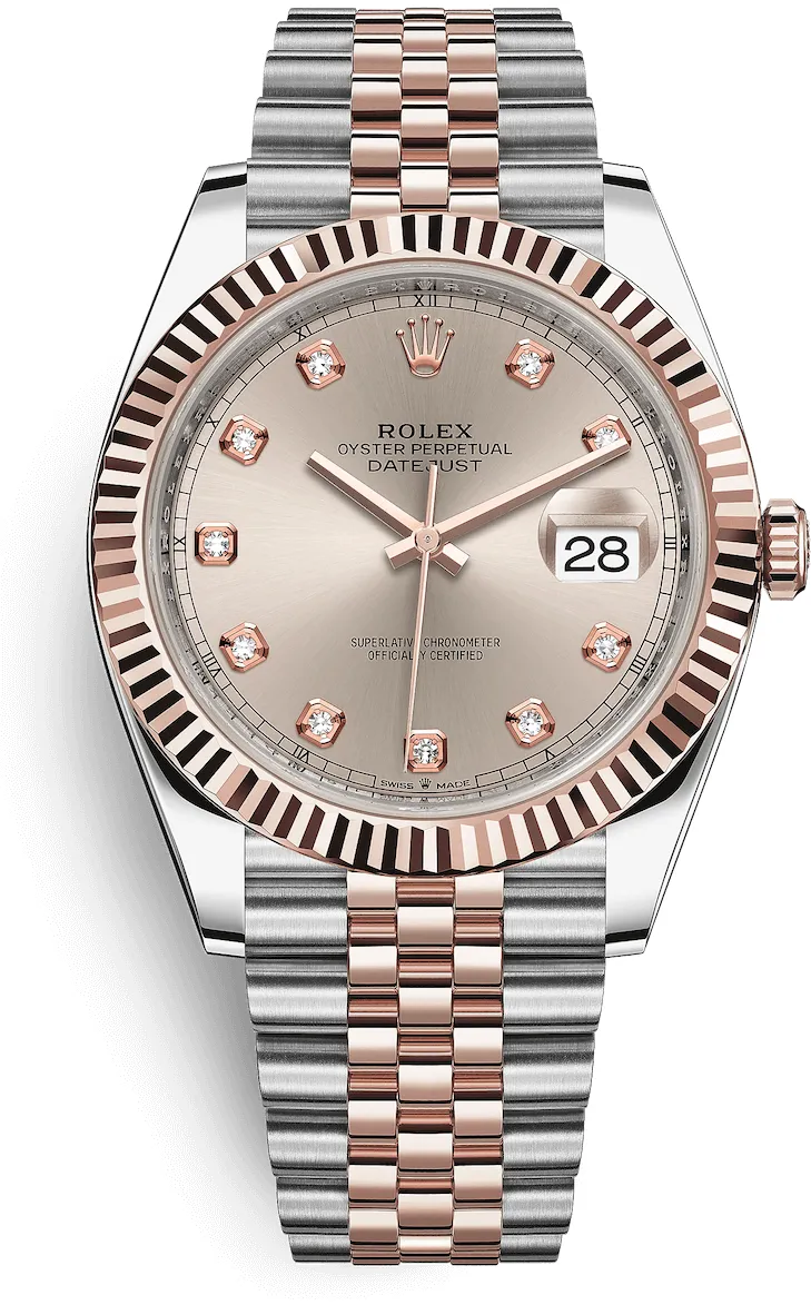 Rolex Datejust 41 126331-0008 41mm Oystersteel and Everose gold Pink