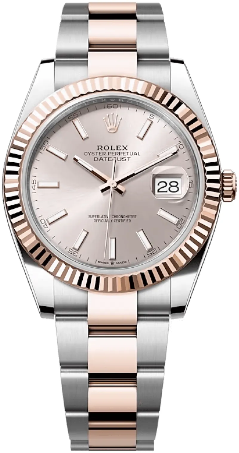 Rolex Datejust 41 126331-0009 41mm Oystersteel and Everose gold Pink