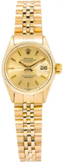 Rolex Datejust 6521 18k yellow gold Champagne