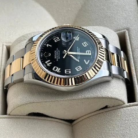 Rolex Datejust II 116333 41mm Yellow gold and Stainless steel Black 3