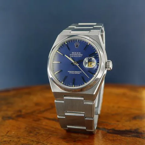 Rolex Datejust Oysterquartz 17000 36mm Stainless steel Blue