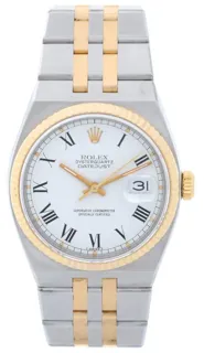 Rolex Datejust Oysterquartz 17013 Yellow gold and Stainless steel White