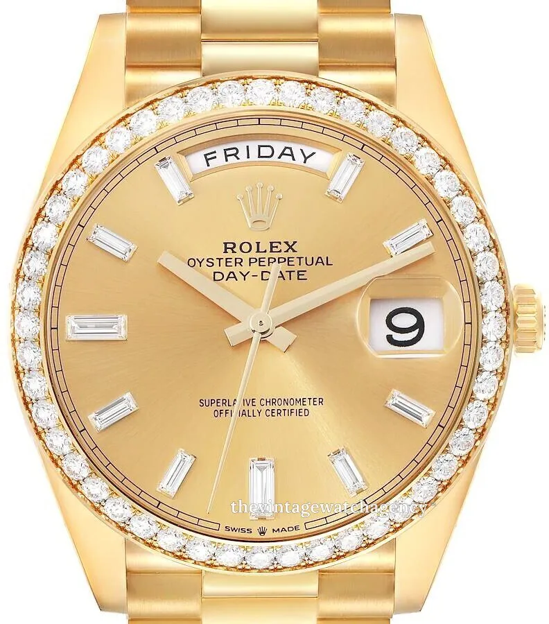 Rolex Day-Date 228348RBR-0002 40mm 18k yellow gold Golden 1