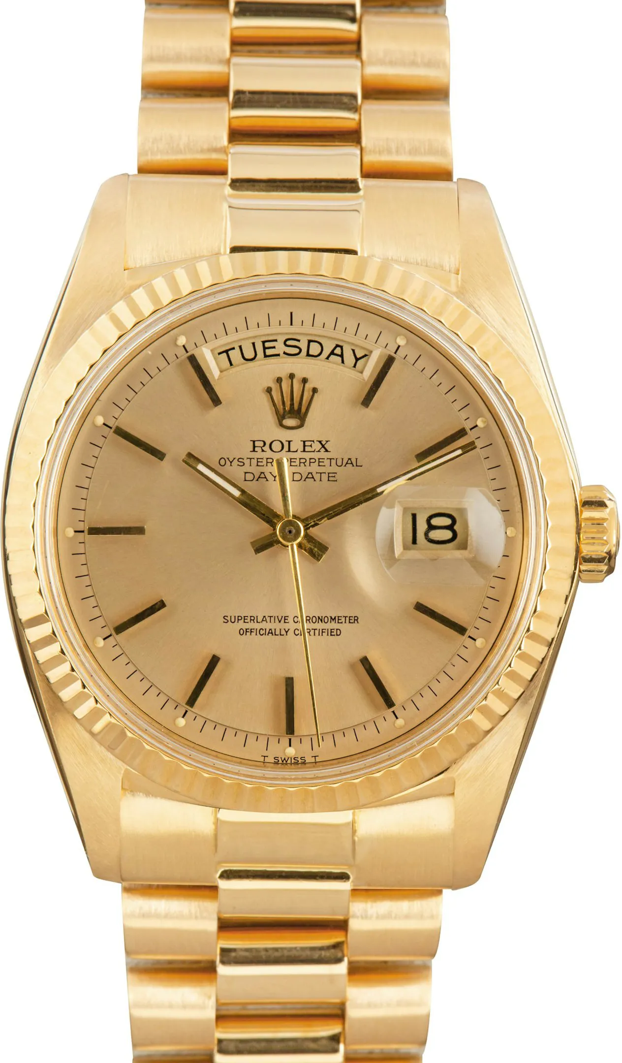 Rolex Day-Date 36 1803 36mm Yellow gold Champagne 1