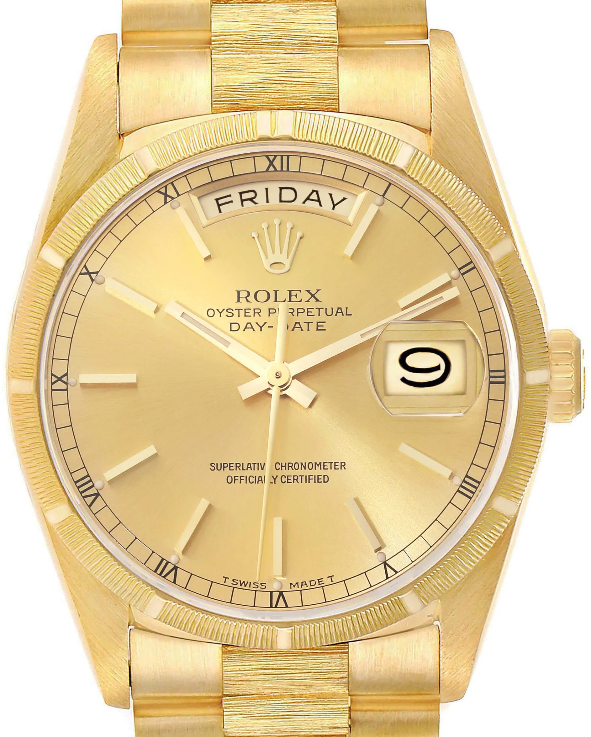 Rolex Day-Date 36 18248 36mm Yellow gold Champagne