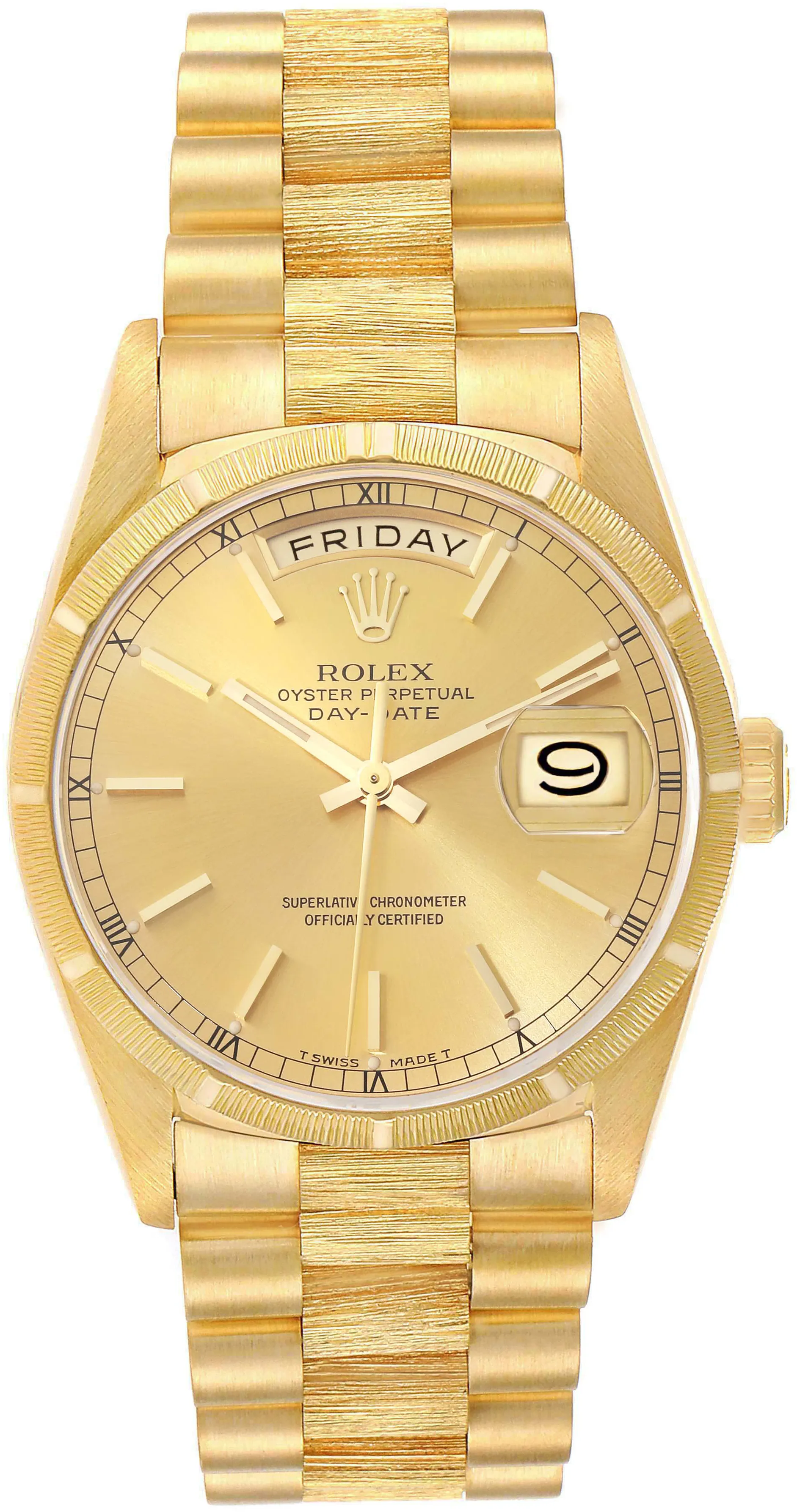 Rolex Day-Date 36 18248 36mm Yellow gold Champagne 1