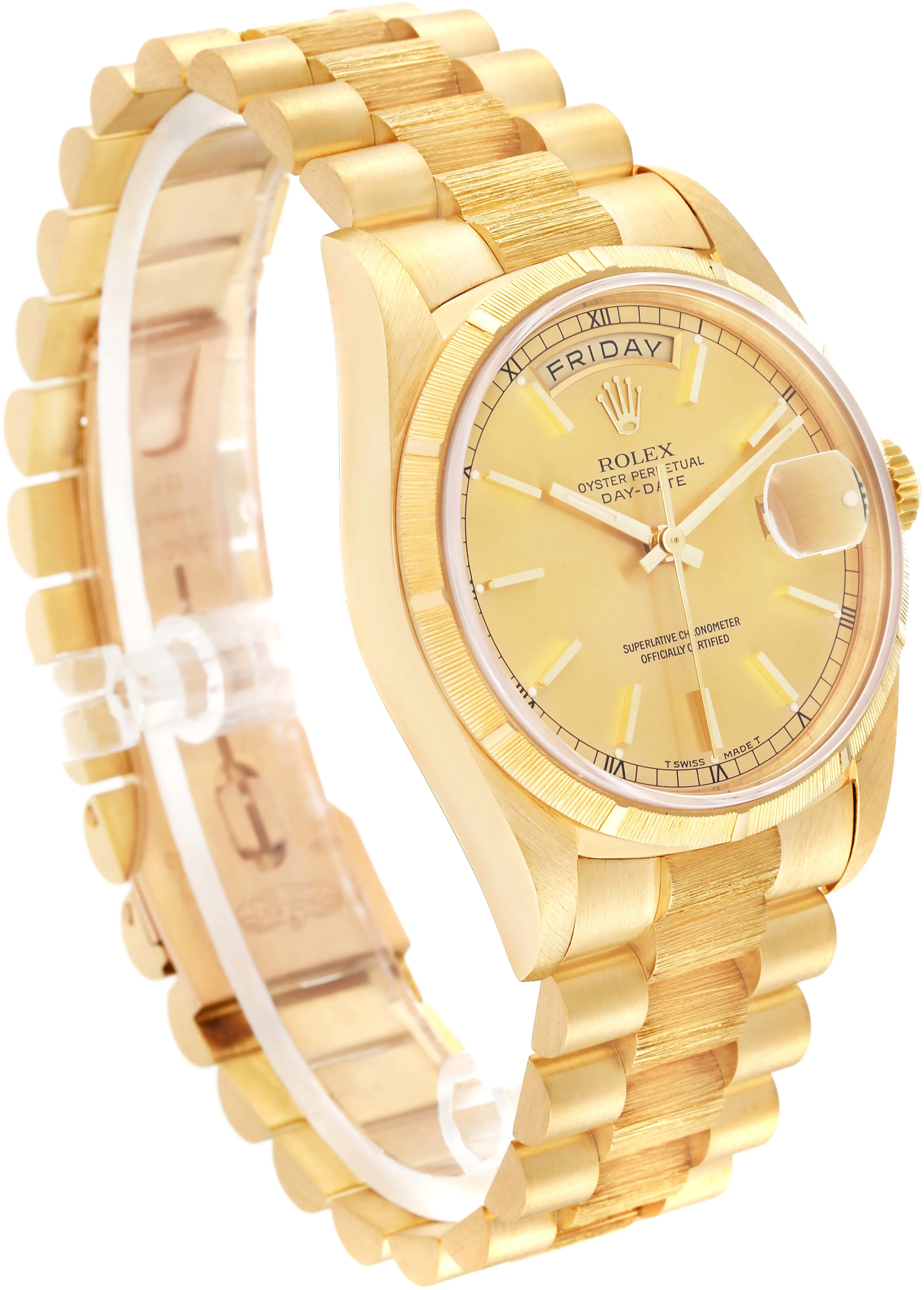 Rolex Day-Date 36 18248 36mm Yellow gold Champagne 3