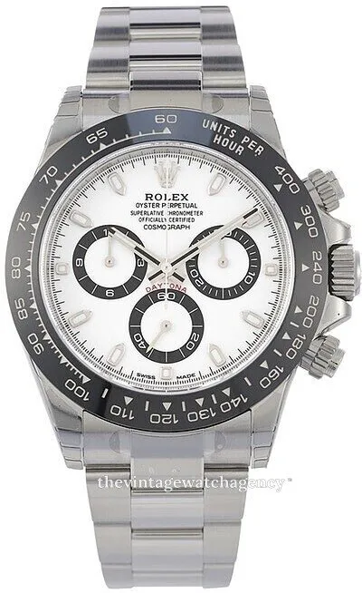 Rolex Daytona 116500LN-0001 40mm Stainless steel White