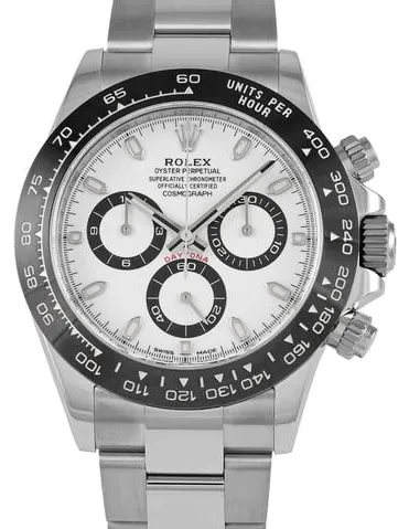 Rolex Daytona 116500LN 40mm Stainless steel White